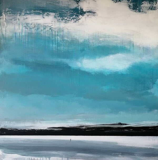 Dreamy landscape 100x100cm (SOLD)