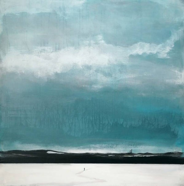 Dreamy landscape 100x 100 cm 