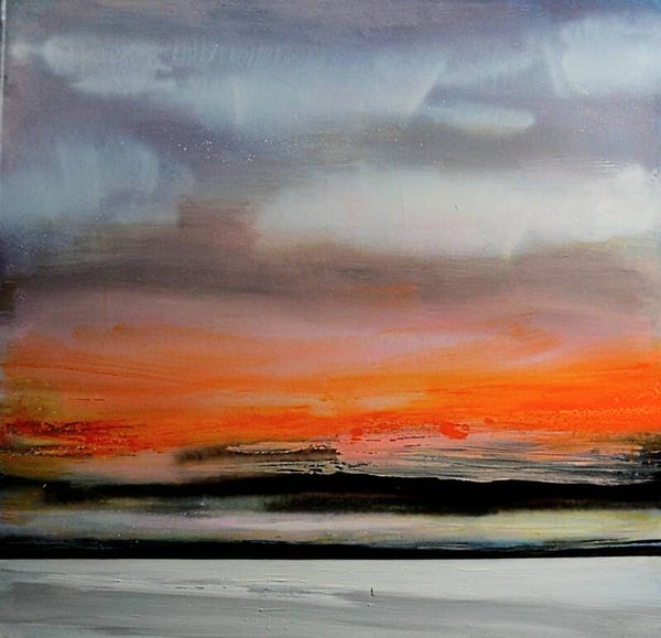 Dreamy landscape 100x 100 cm