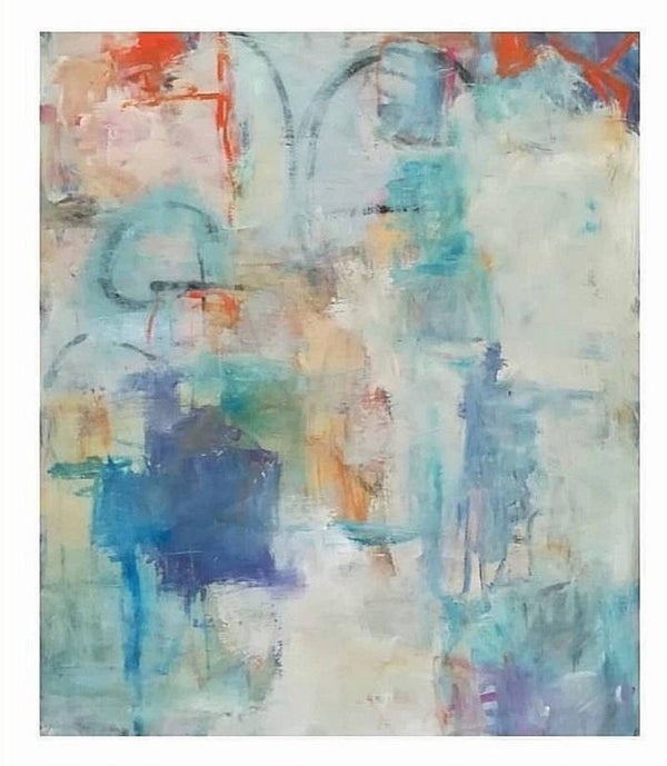 Abstract painting 100x 120 cm 