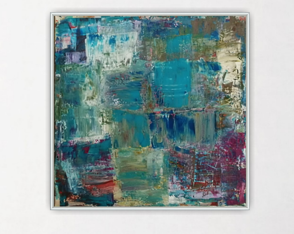 Underwater  100x100cm