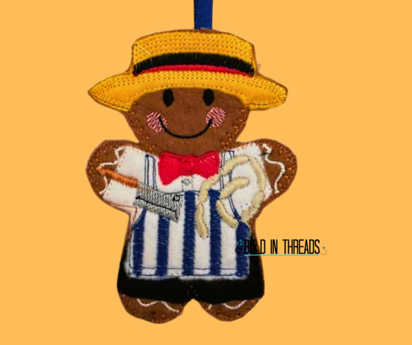 Butcher Gingerbread Decoration
