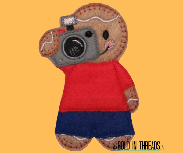 Photographer Gingerbread - Funny Handmade Photographer Gift