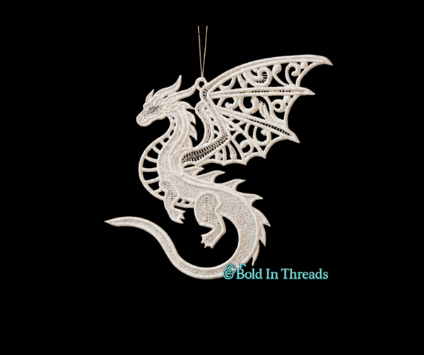 Free Standing Lace Dragon
