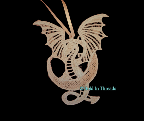 Free Standing Lace Guardian Dragon