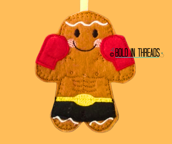 Boxer Gingerbread Decoration