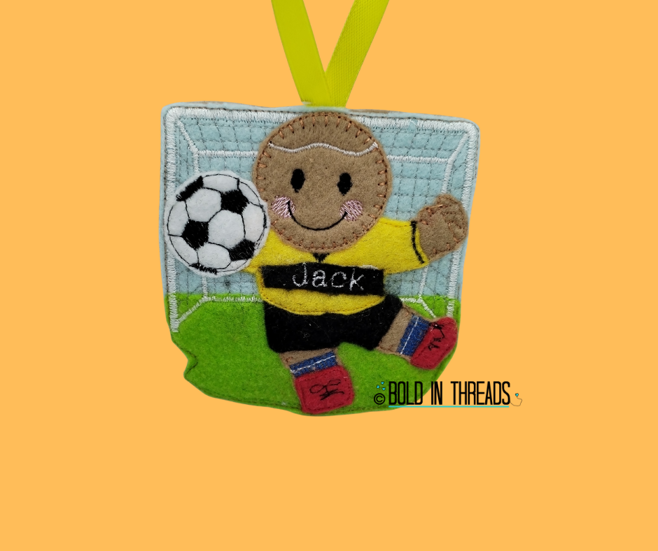 GoalKeeper Gingerbread decoration