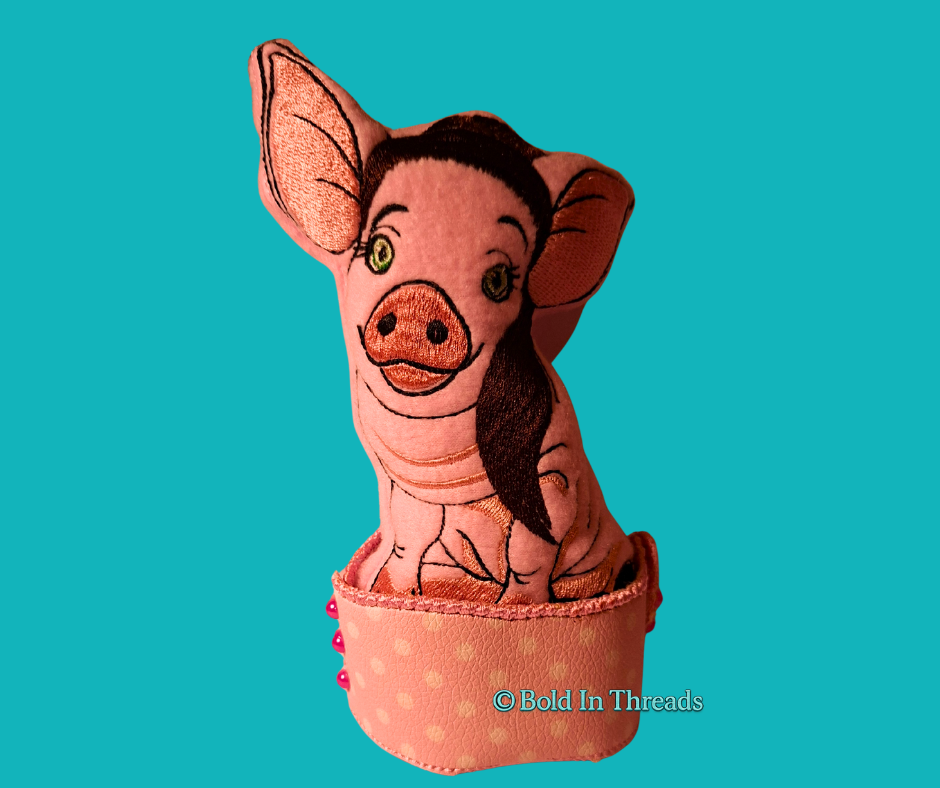 Rosie Trotters Funny Pig Plush 14+
