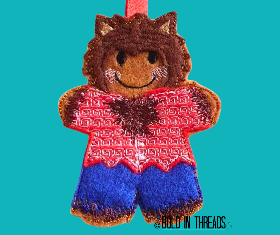 Werewolf Gingerbread  Decoration