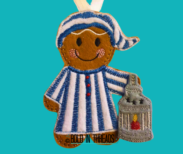 Night Watch Nick Gingerbread  Decoration