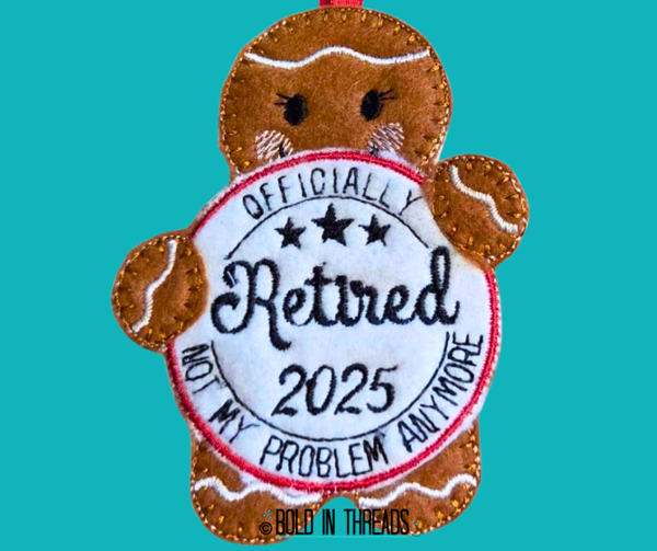 Retired Gingerbread Hanging Decoration