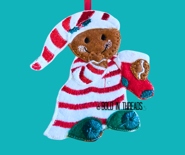 Christmas Eve Gingerbread  Decoration
