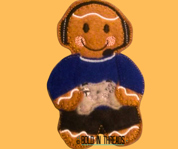Gamer Gingerbread Decoration