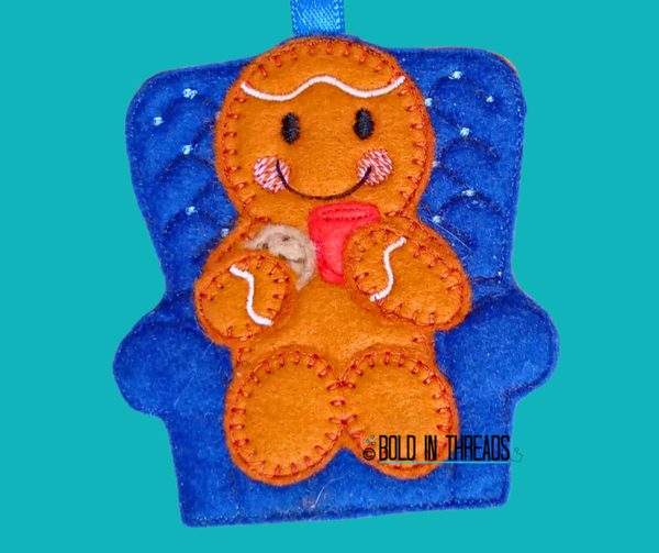 Armchair Gingerbread Decoration