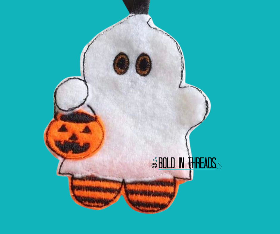 Ghost Gingerbread  Decoration