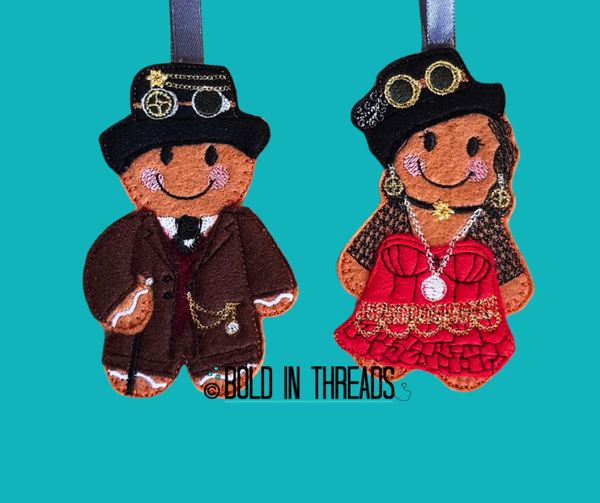Steampunk Gingerbread Decorations