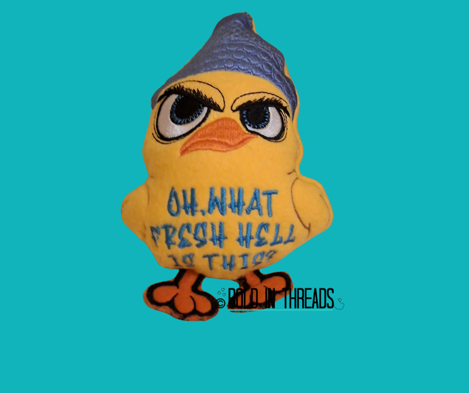 Oh What Fresh Hell Is This? Naughty Duck Plush 14+