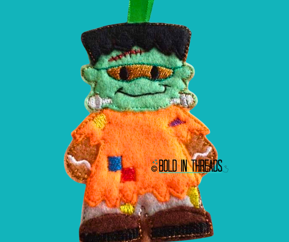 Frankenstein Gingerbread  Decoration