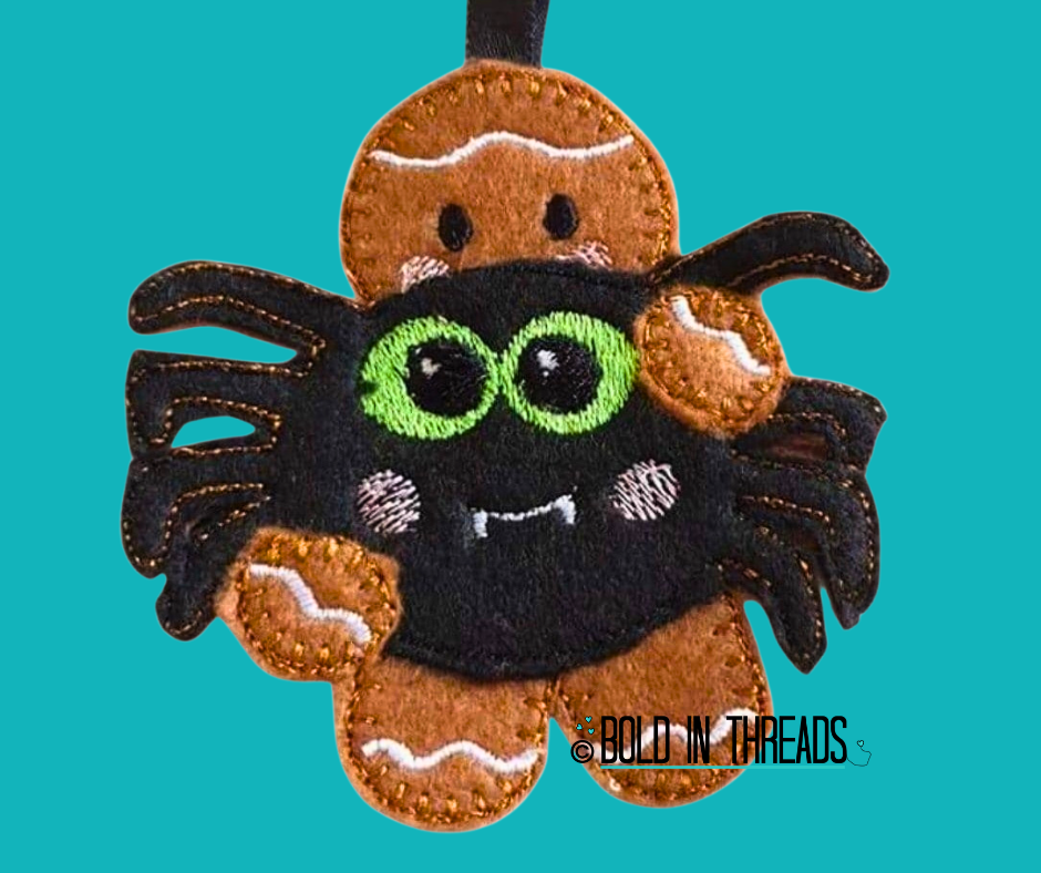 Spider Gingerbread  Decoration