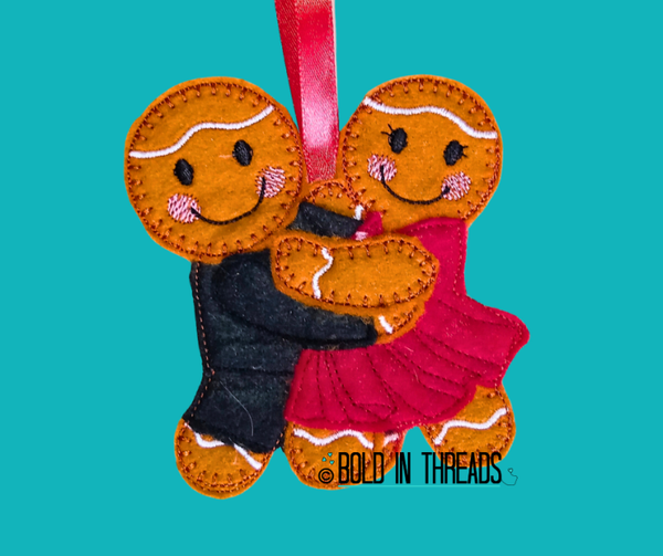 Ballroom Dancing Gingerbread Decoration