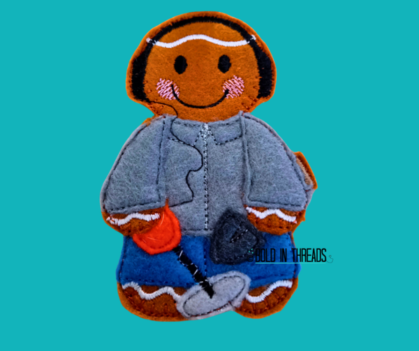 Metal Detecting Gingerbread Decoration