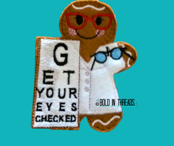Optician Gingerbread Decoration
