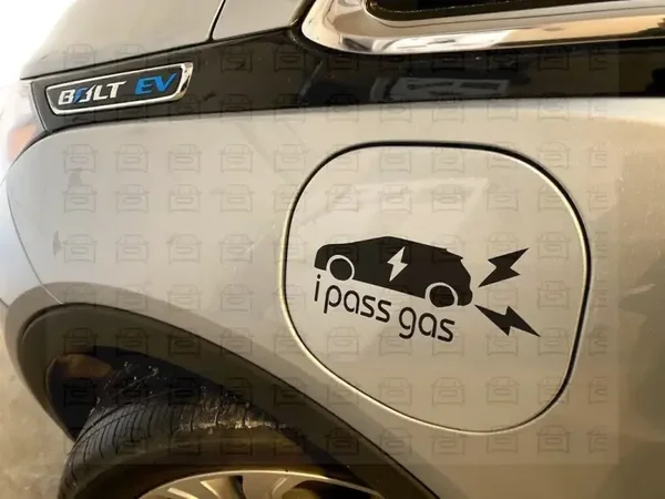I Pass Gas Vinyl Sticker - Ev Humor - 6 Inch