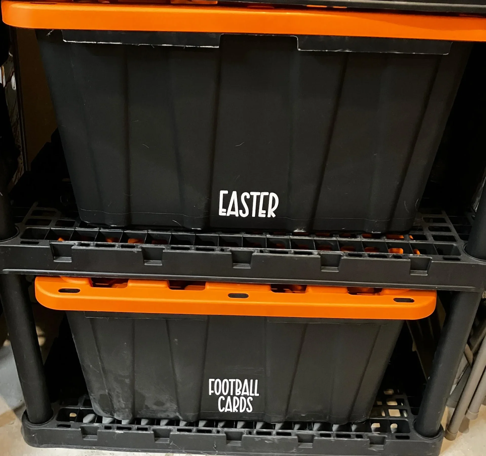 Personalized Storage Labels: Weatherproof Vinyl Sticker