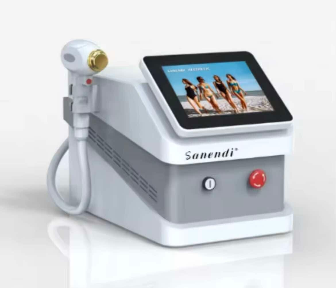 Sanendi permanente laserontharing en huidverjonging
