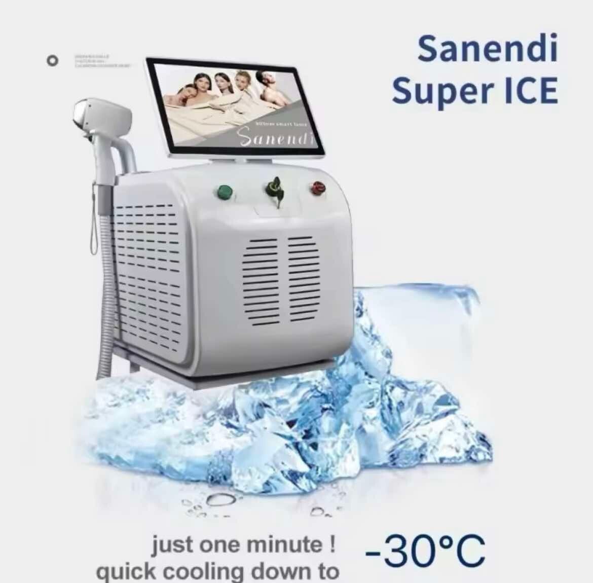 Sanendi Super Ice permanente laserontharing en huidverjonging
