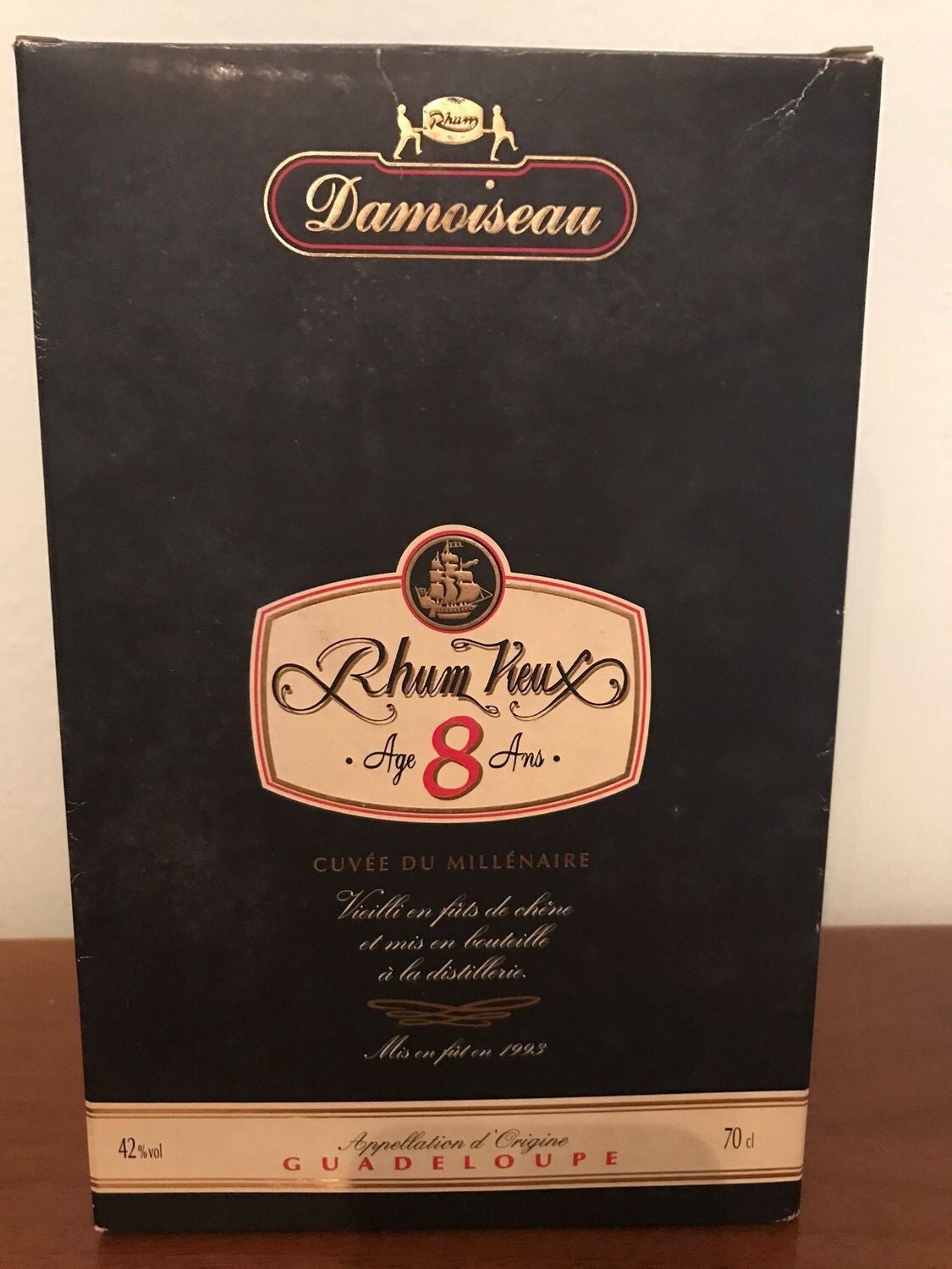 Rhum Vieux Damoiseau 'Cuvee du Millenaire' 8 Ans