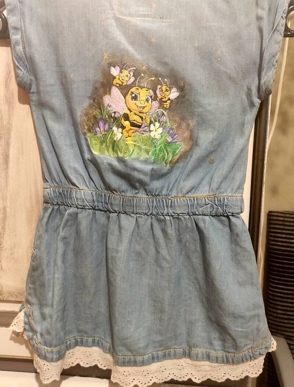 Robe en jeans 3 ans