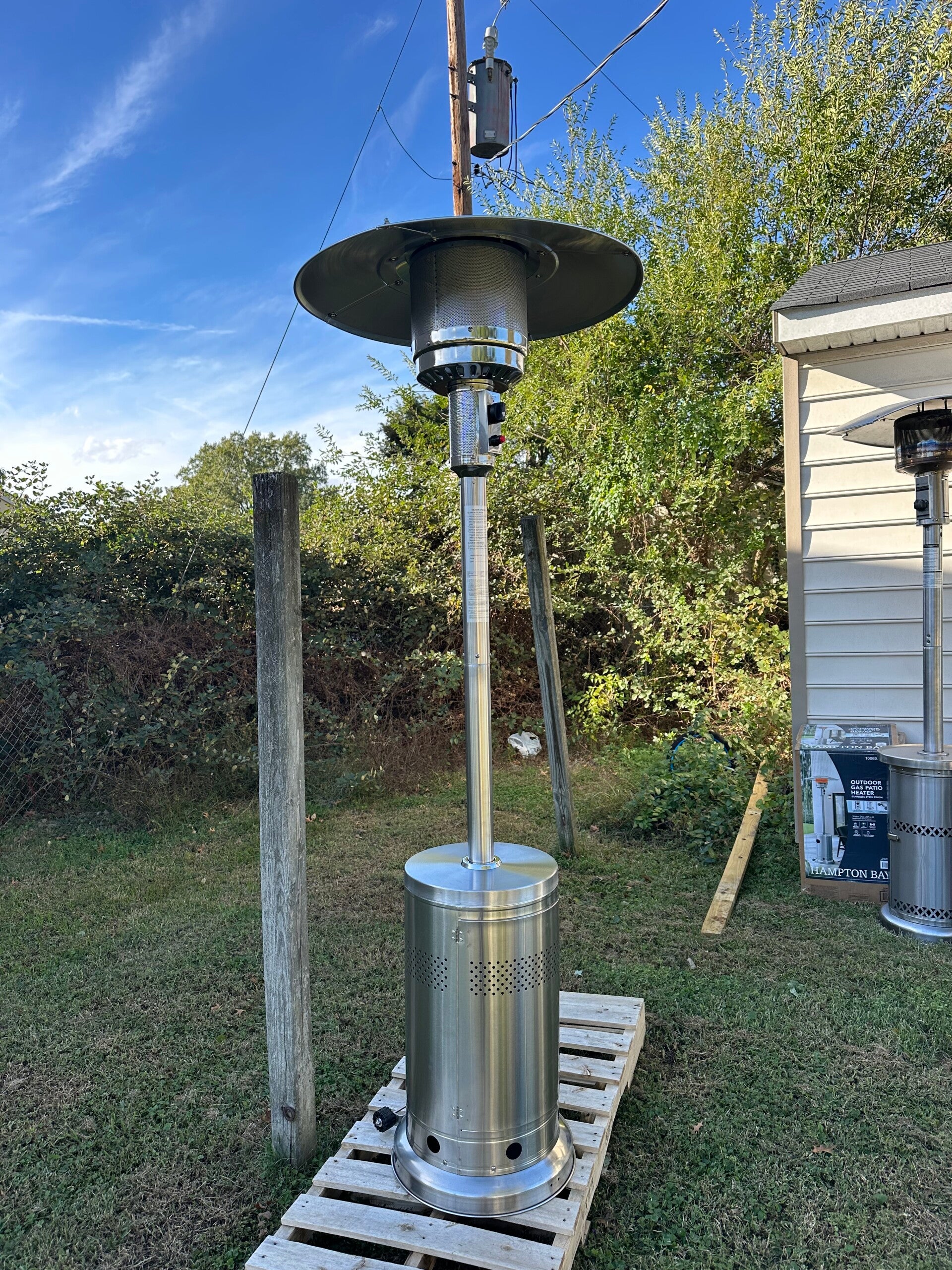 HEATER WITH PROPANE GAS