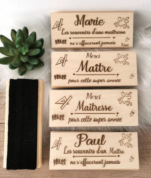 Brosse à tableau.