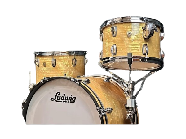LUDWIG CLASSIC MAPLE STAGE22 AGED ONYX 4pcs
