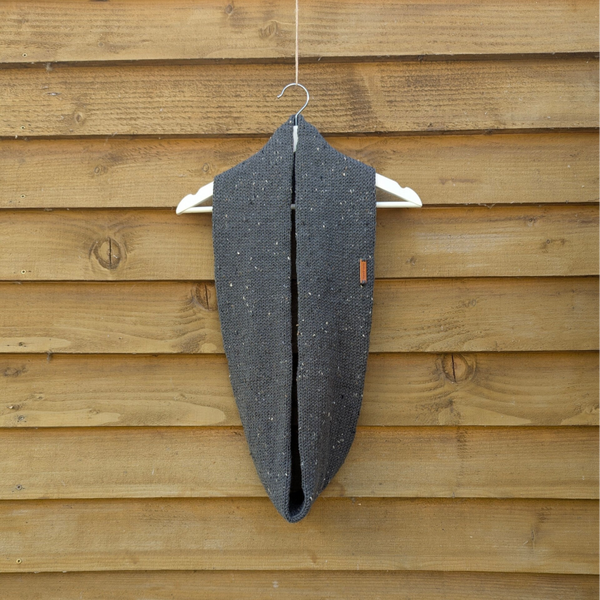 Forest Tweed Knitted Snood