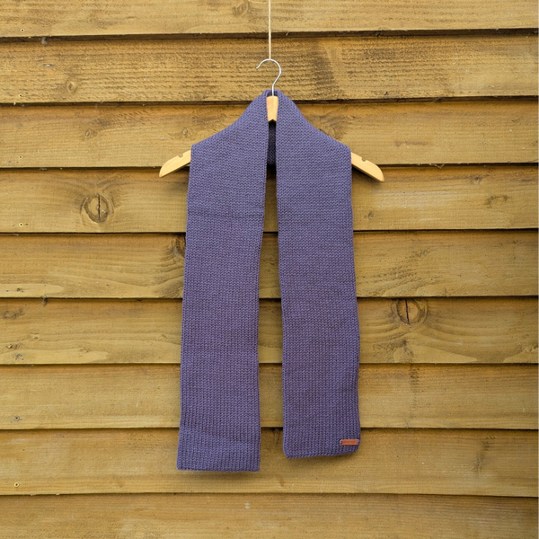 Amethyst Knitted Scarf