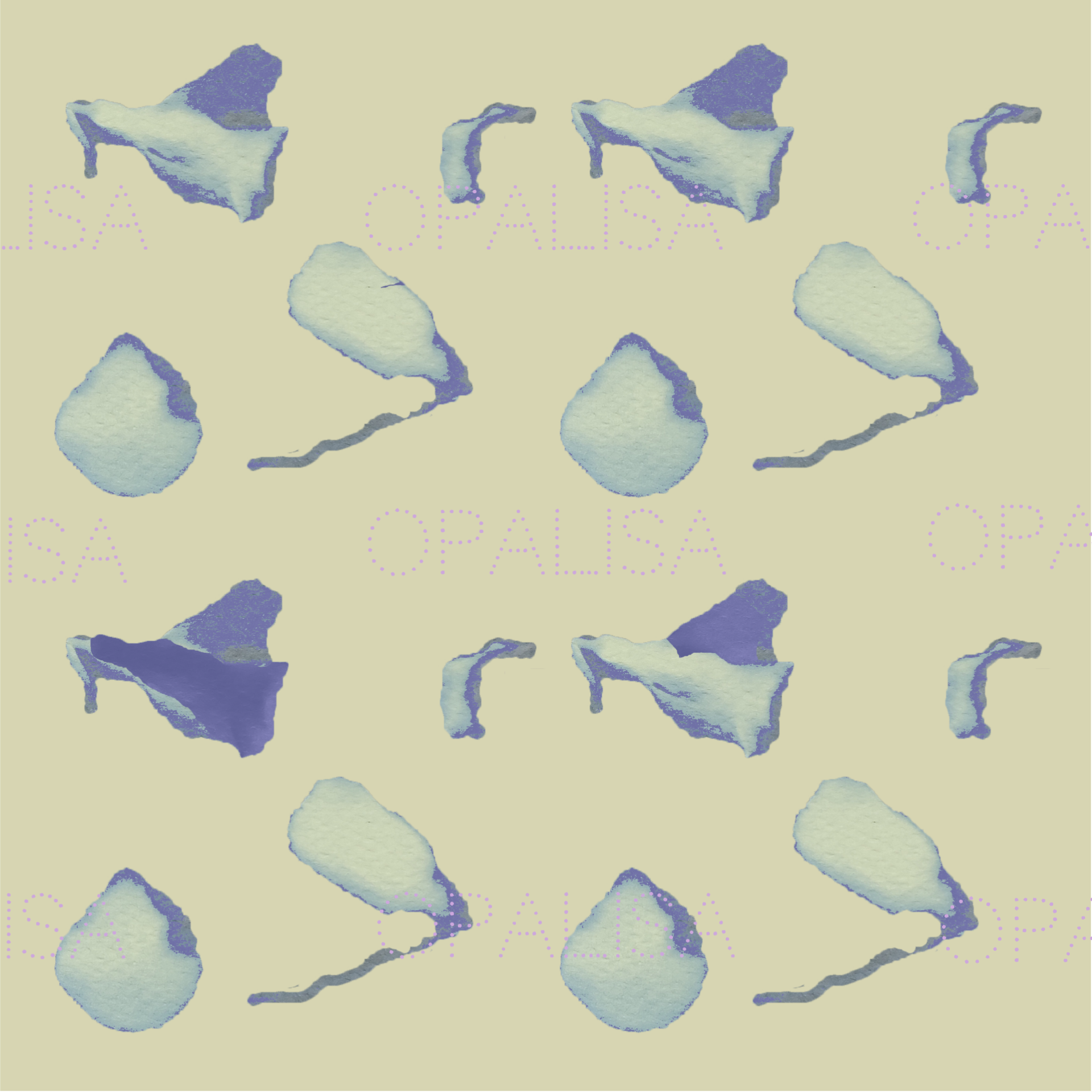 CYANOTYPE - FLEUR VIOLETTE