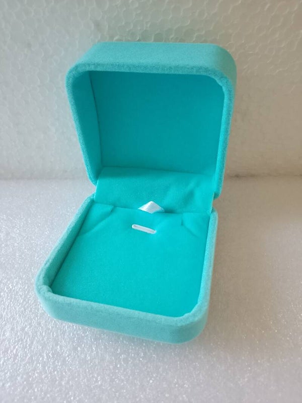 Schmuck Kästchen  groß hellblau