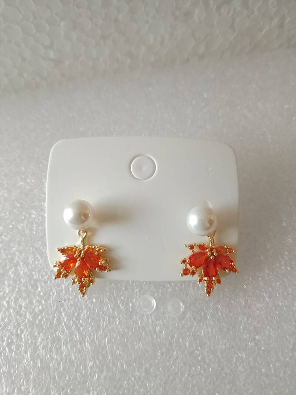 Modeschmuck-Kupfer-Ohrstecker