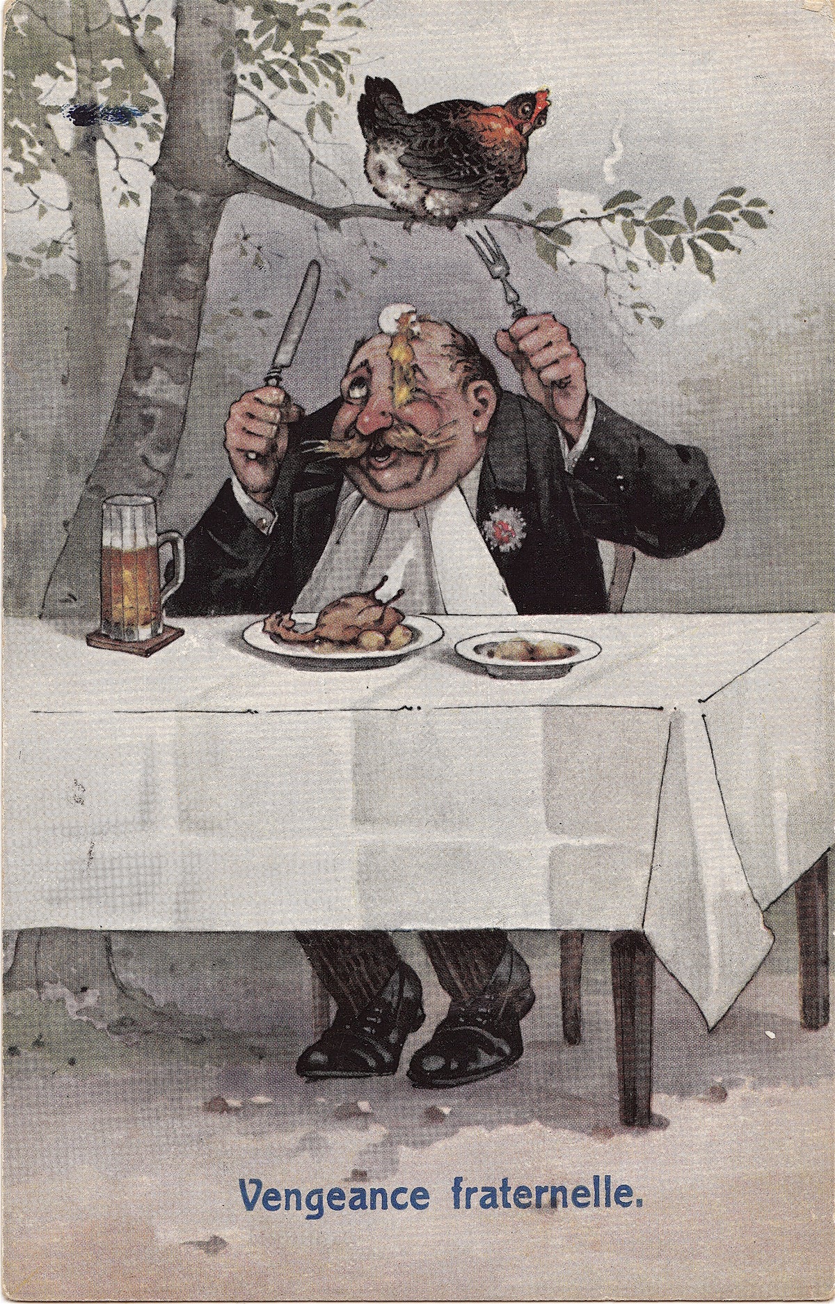 Bien-manger et humour… / A la table des poètes | Souvenirs gourmands…