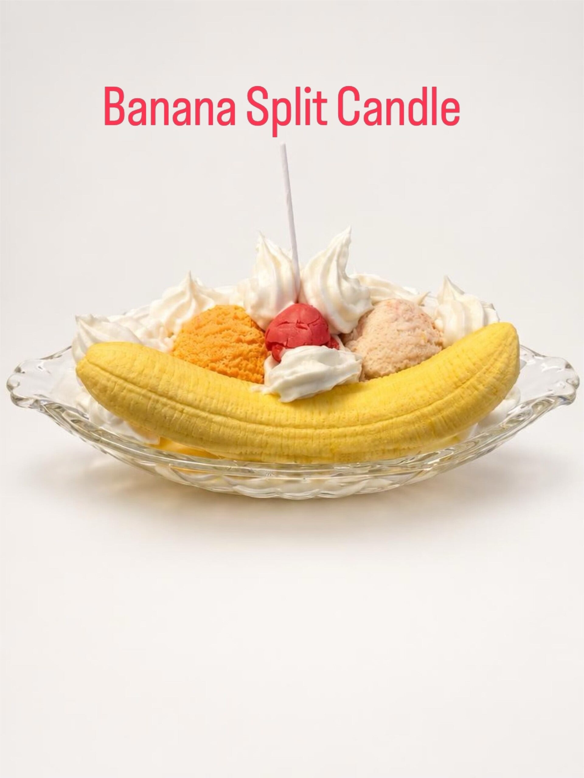 Banana Split candles