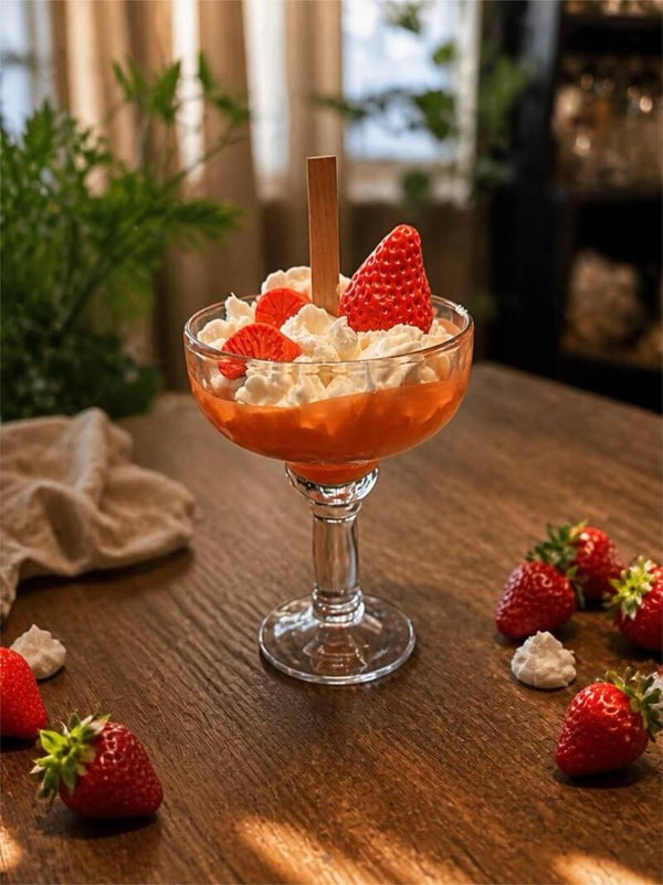 Orange Sherbet Sundae