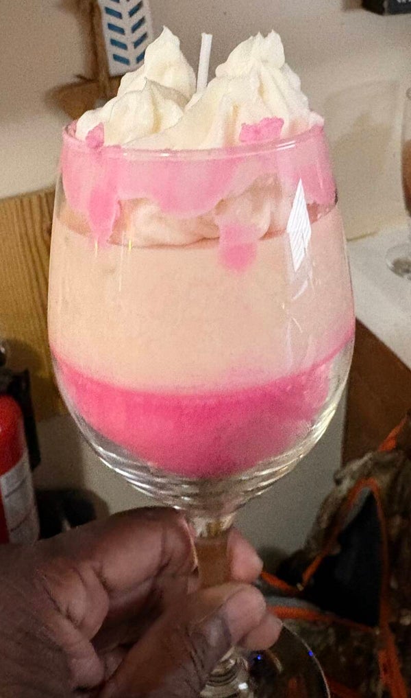 Cancer Awareness Candle