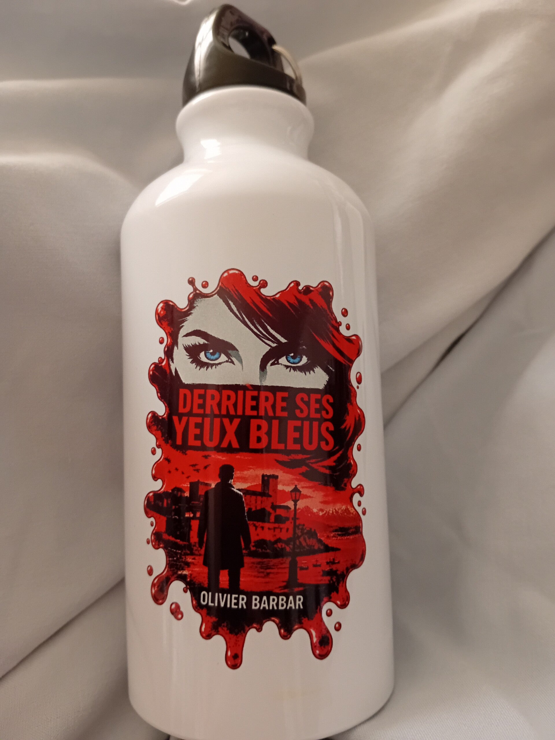 Gourde "Derrière ses yeux bleus"
