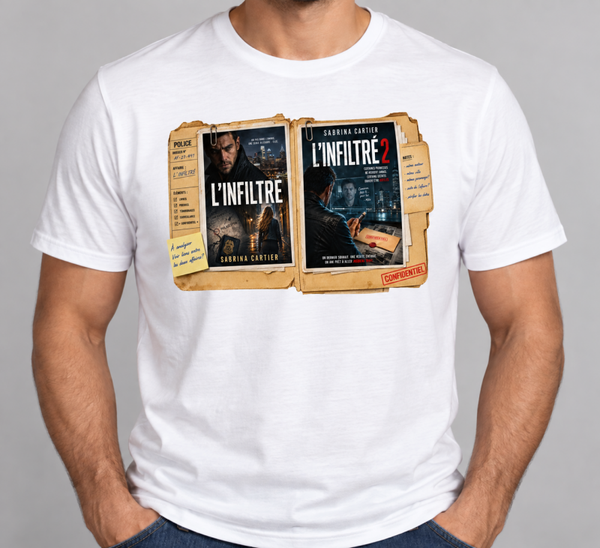 T-shirt l'infiltré 1 et 2