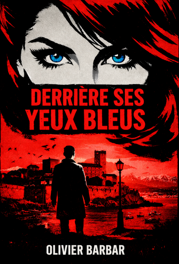 Derrière ses yeux bleus