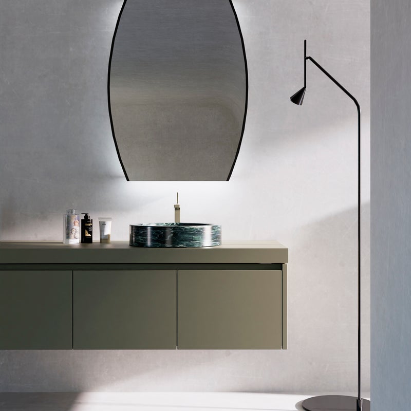 LINES AMBIENCE BLACK, BLANCO, KOPER GOUD BREEDT 40-180 HOOG 40-120