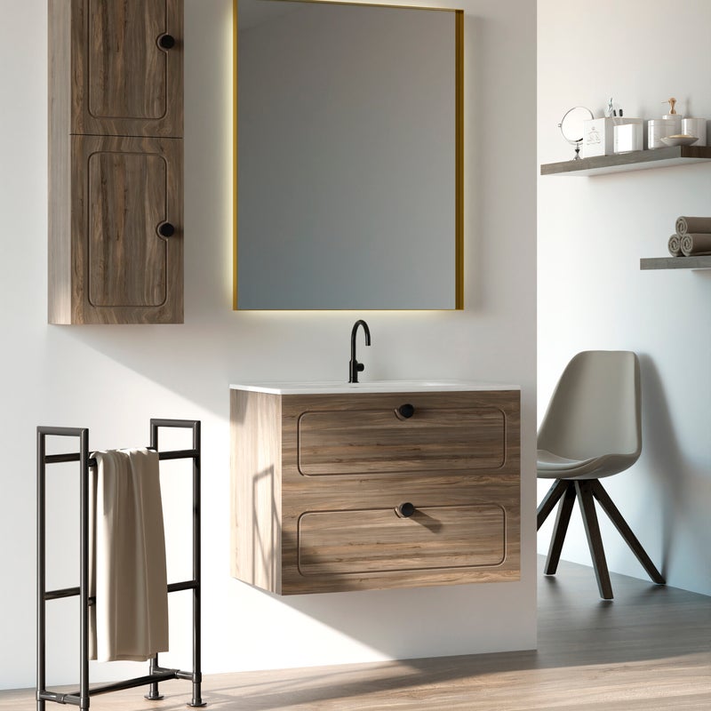 AVIDA METAL FRAME AMBIENCE BLACK, BLANCO, MINK MATT SILVER BREEDT 40-180 HOOG 40-120