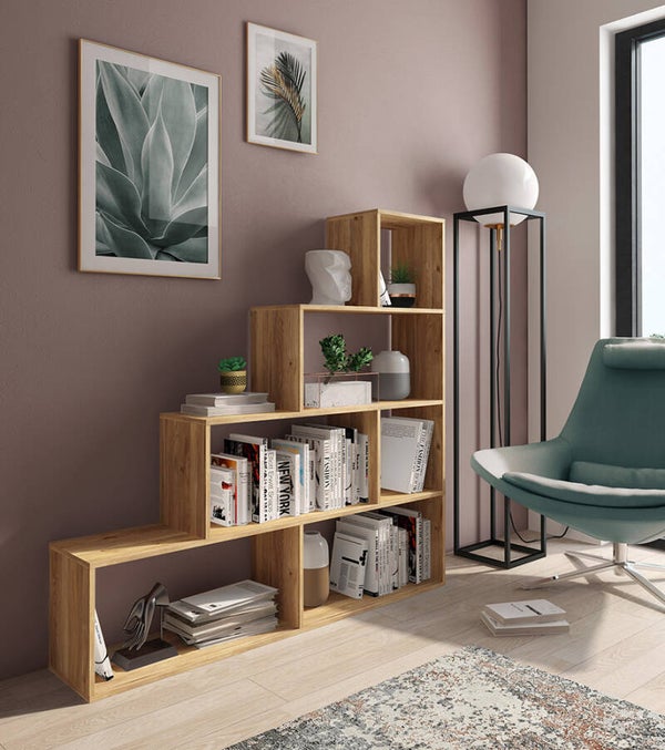 ESTANTERÍA ESCALERA 144,9CMS VARIOS COLORES